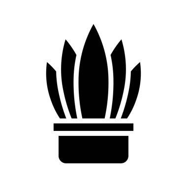 çiçek simgesi vektör illüstrasyonu