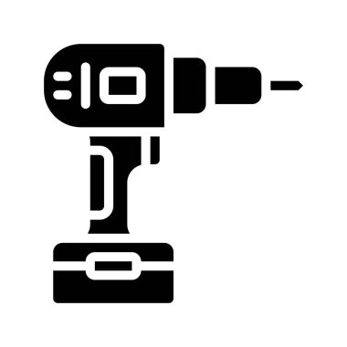 düz kutsal kişilerin resmi, vektör çizim matkap 