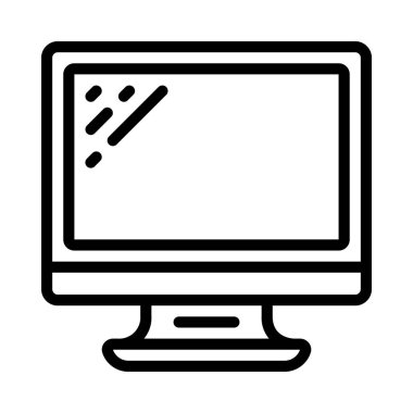 bilgisayar simgesi, vektör illüstrasyonu 