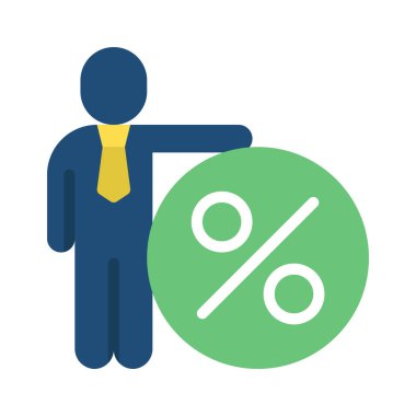 satış simgesi vektör illüstrasyonu