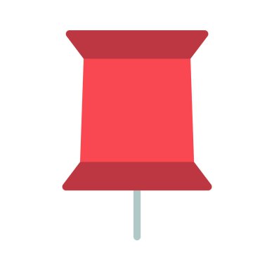 Pin simgesi vektör çizimi tasarımı