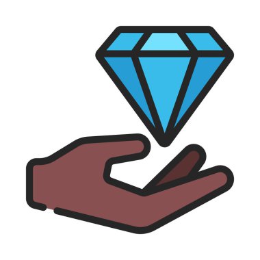 Değer simgesi vektör illüstrasyon tasarımı sağla