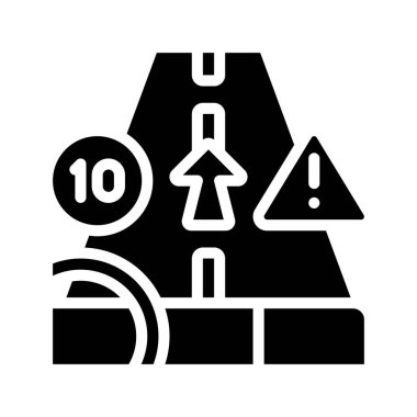 Araba Kontrol Paneli Web simgesi vektör illüstrasyonu