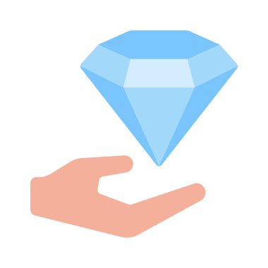 Değer simgesi vektör illüstrasyon tasarımı sağla