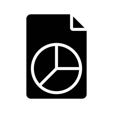 Veri Dosyası simgesi, vektör illüstrasyonu