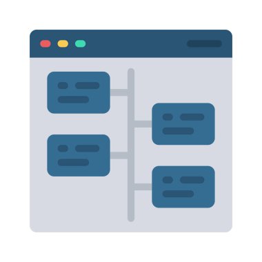 Zaman çizgisi web simgesi vektör çizelgesi çizimi                    