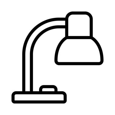 Masa Lamph vektör simgesi