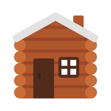 Günlük Kabini vektör illüstrasyon tasarımı