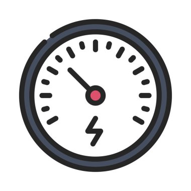 hız göstergesi web simge vektör çizim