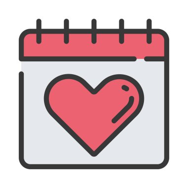 Sağlık Denetimi Tarihi simgesi, vektör illüstrasyonu