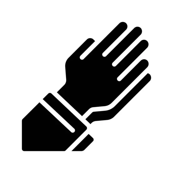 Prayer Hands Web Icon Vector Illustration — Stock Vector