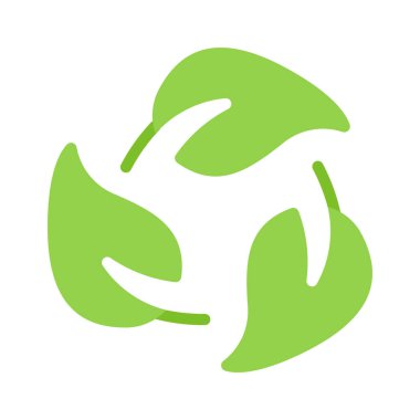 Ekoloji doğa simgesini düz biçimde bırakır 