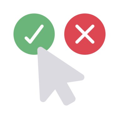 bilgisayar fare simgesi, vektör illüstrasyonu 