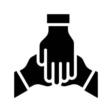 Takım çalışması web simgesi vektör çizimi