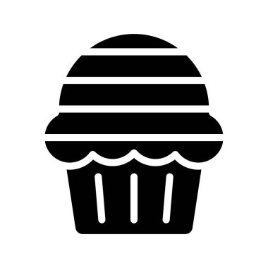 Kek vektör ikonu çizimi 