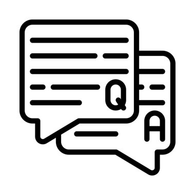 İletiler web simgesi vektör illüstrasyonu