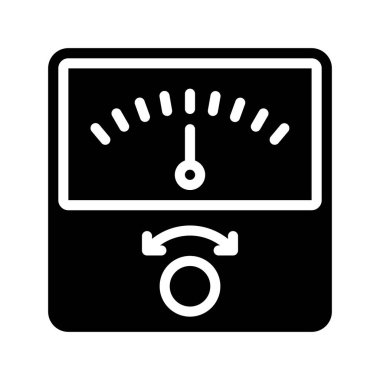 Metre Makine vektör illüstrasyon tasarımı