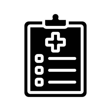 Checklist icon, vector illustration simple design