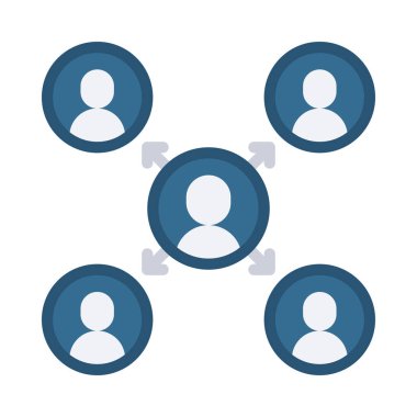 Yönetici vektör çizimi tasarımı