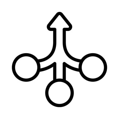 Basitleştirme simgesi vektör illüstrasyon tasarımı