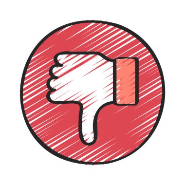 İnce çizgi simgesi çizimi 