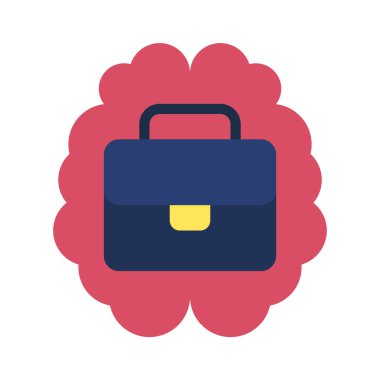 Beyin simgesi, vektör illüstrasyonu basit tasarım