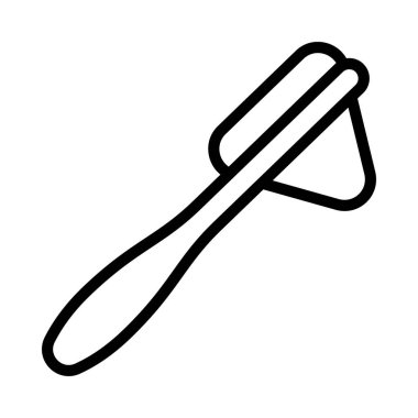 Doktor Reflex Çekiç simgesi, vektör illüstrasyonu