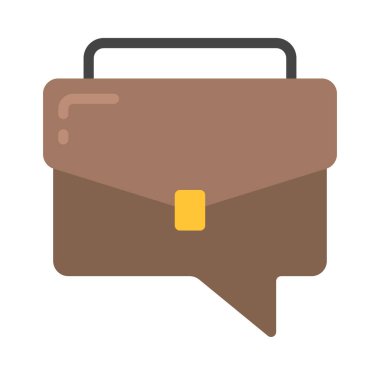 İş Soruları web simgesi vektör illüstrasyonu