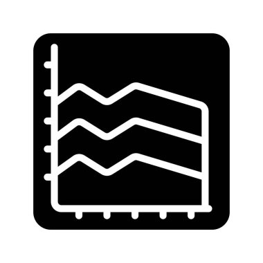 iş Alanı Grafik simgesi, vektör illüstrasyonu