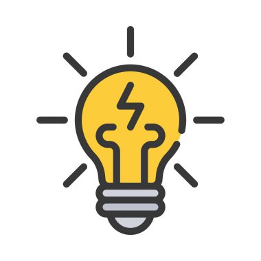 Smart Energy web simgesi vektör çizimi