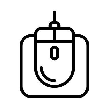 bilgisayar fare simgesi, vektör illüstrasyonu 