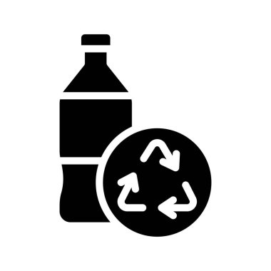 Geri dönüştürülmüş Plastik Şişe resimleme 