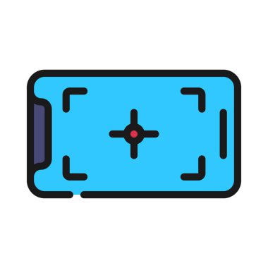 Simge vektör illüstrasyon tasarımı takip ediliyor