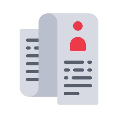 Kullanıcı Hikayeleri web simgesi vektör illüstrasyonu