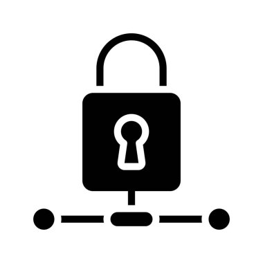 ağ simgesi, vektör illüstrasyonu basit tasarım