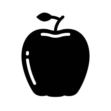 elma meyvesi tasarım simgesi