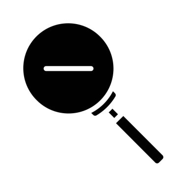 Büyütme cam ikonu vektör illüstrasyonunu büyüt 