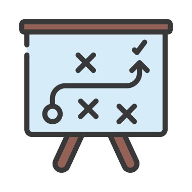 Simge vektör illüstrasyon tasarımı stratejisi