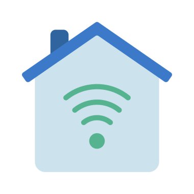 Smart Home icon, vector illustration 