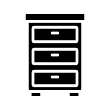 Çizim Sandığı Web simgesi vektör illüstrasyonu