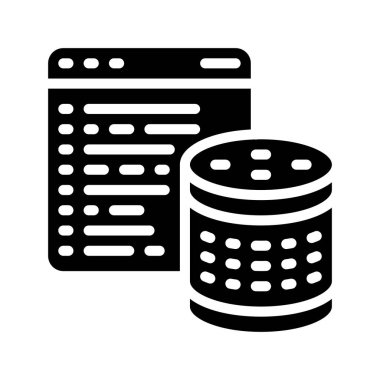 Program vektör illüstrasyonu, simge ögesi arkaplanı              