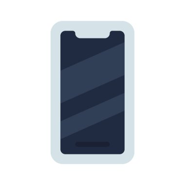 Smartphone web simgesi, vektör çizim 