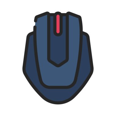 Oyun Fare simgesi vektör çizimi 