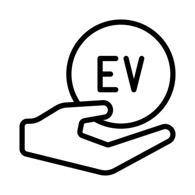 EV düz simge, vektör illüstrasyonu 