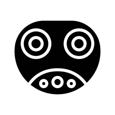 Super Charger simgesi, vektör illüstrasyonu basit tasarım