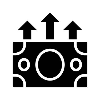 Para web simgesi vektör illüstrasyonunu çoğalt