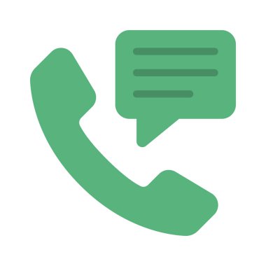 Telefon İleti Web simgesi vektör çizimi