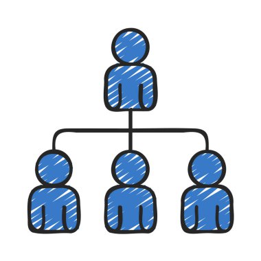 Ağ web simgesi düz tasarım, vektör illüstrasyonu              