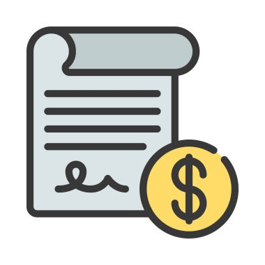 Lisans simgesi vektör illüstrasyon tasarımı sat