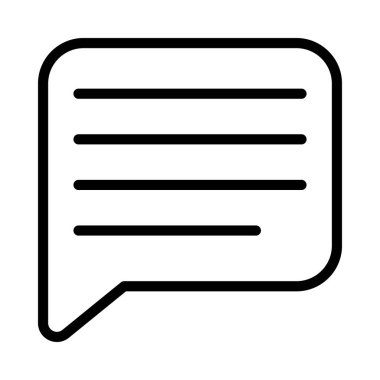 Kenar Noktası İleti simgesi, vektör illüstrasyonu  